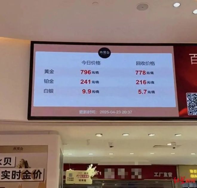牌金价猛烈“跳水”J9真人游戏第一品(图2)